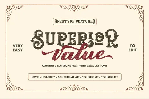 Ropstone Typeface font