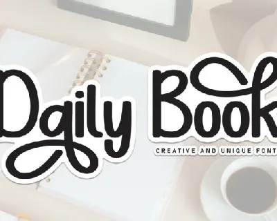 Daily Book Display font