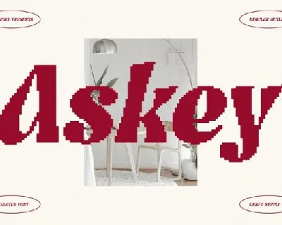 Askey Pixel font