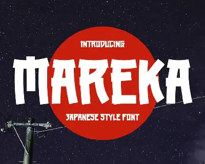 MAREKA font