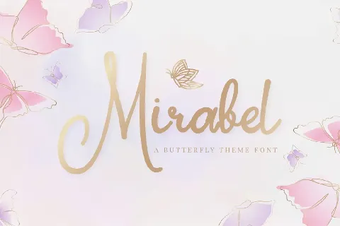 Mirabel - Personal Use font