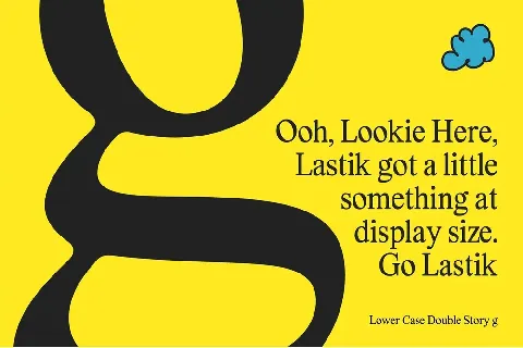 Lastik font