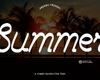 Summer font