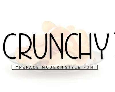 Crunchy Display Typeface font