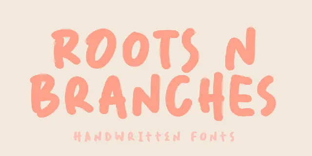 Roots N Branches font