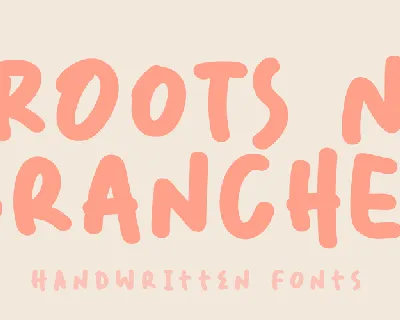 Roots N Branches font