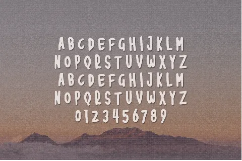 Seamless font