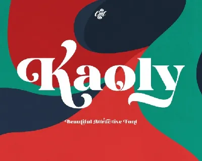 Kaoly – Bold Serif font