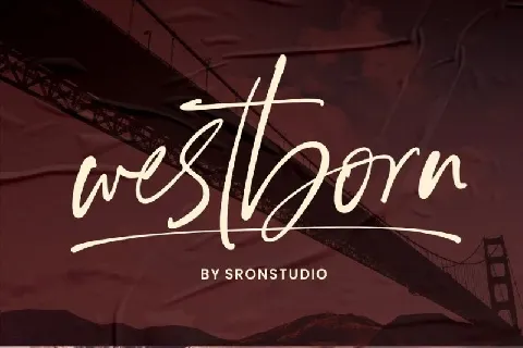 Westborn Signature Style font