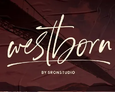 Westborn Signature Style font