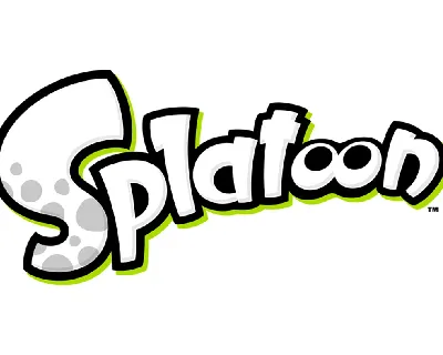 Splatoon font