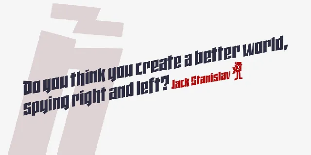 Jack Stanislav font