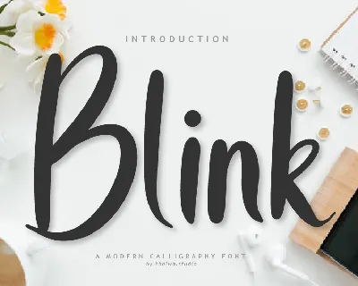 Blink font