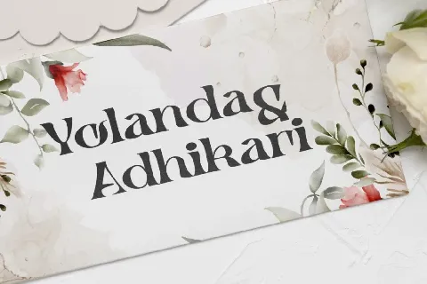 RomanticAgainDemo font