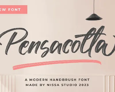 Pensacotta font