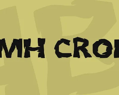 JMH Crom font