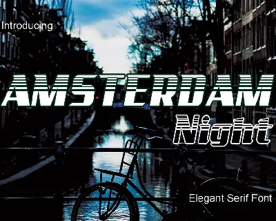 Amsterdam Night font