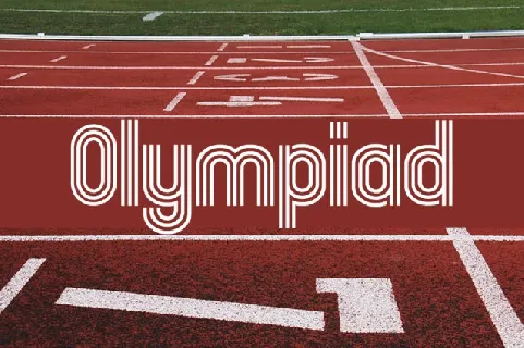 Olympiad font