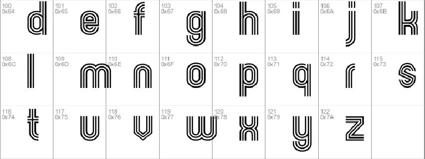 Olympiad font