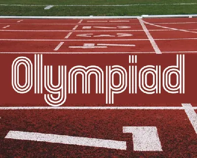 Olympiad font