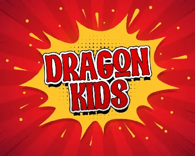 DRAGON KIDS font