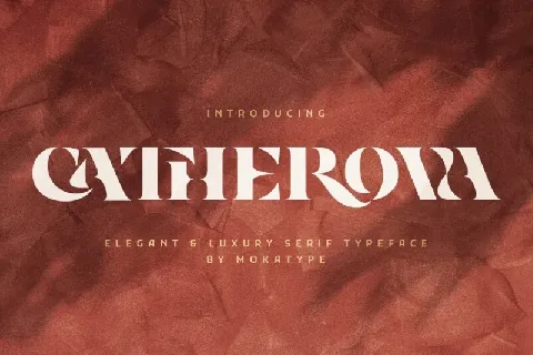 Catherova font