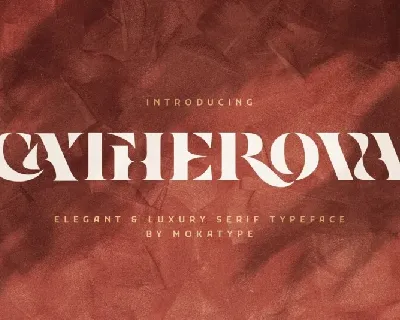 Catherova font