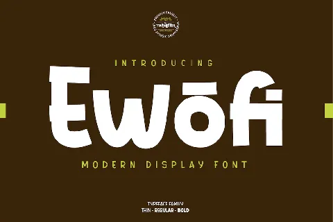 Ewofi font