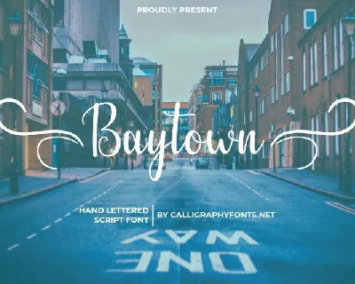 Baytown font