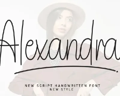 Alexandra Script Typeface font