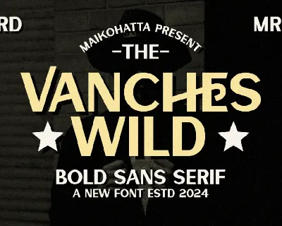 VANCHES WILD font