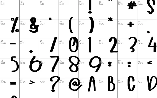 Scoots Domino font