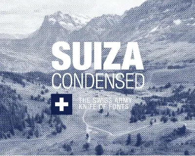 Suiza Condensed font