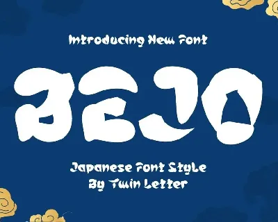 BEJO font