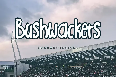 Bushwackers font
