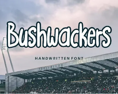 Bushwackers font