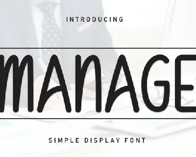 Manage Display font
