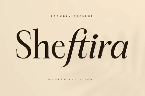 Sheftira font