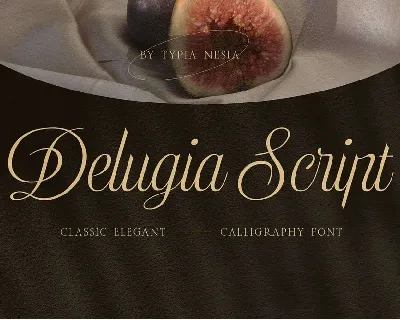 Delugia Script font