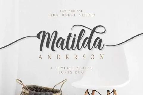 Matilda Anderson Duo Free font