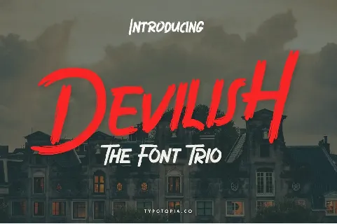 Devilish font