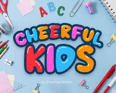 Cheerful Kids font