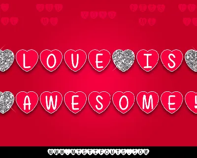 Love Is Awesome font
