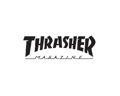 Thrasher font