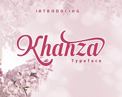 Khanza font