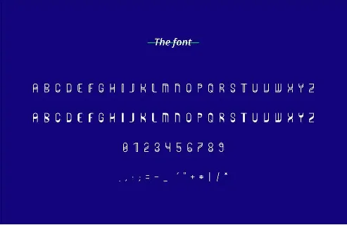 Zero font