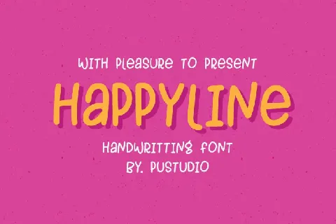 HAPPYLINE font