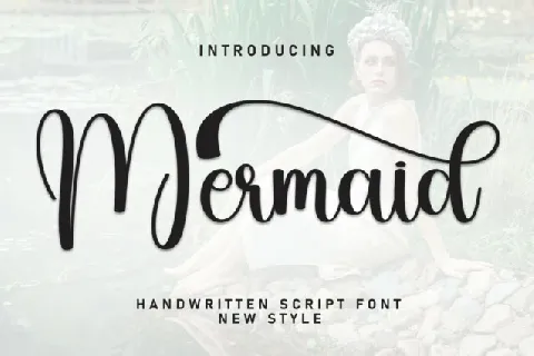 Mermaid Calligraphy font