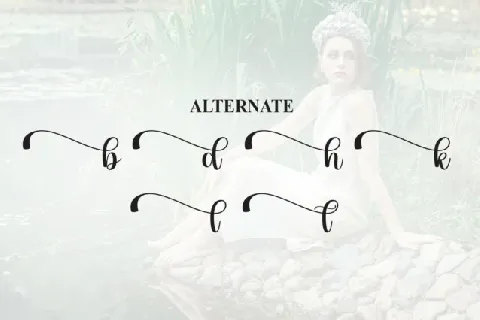 Mermaid Calligraphy font