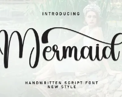 Mermaid Calligraphy font